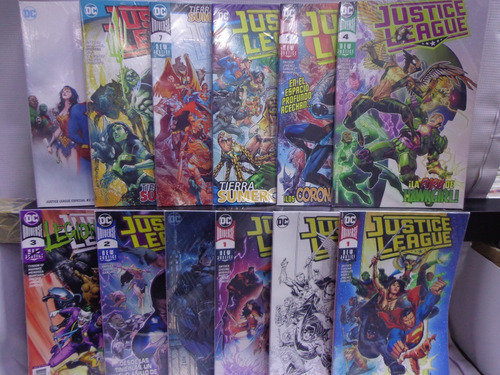 Justice League Vol.1 Al 7 Y Especiales Dc Televisa 2019