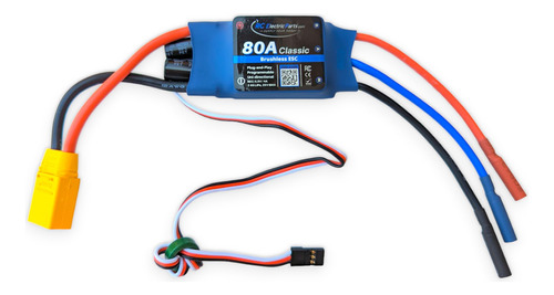 Controlador De Velocidad De 80a Para Motores Brushless Xt90