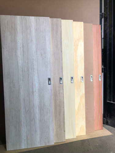 Puerta Corrediza Embutir 90x200 Melamina P/durlock Chapa 18 .