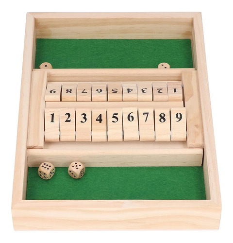 Tridomino – Dominó Triangular De Madera, 56 Piezas Con Números Blancos, Para 2 A 6 Jugadores, A Partir De 6 Años, Caja De Madera De Samena, Juego De Mesa Desafiante Y Familiar
