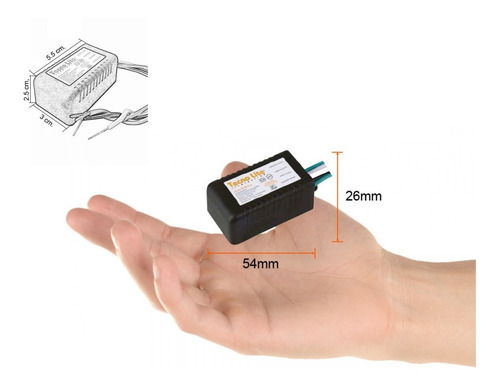Imagen 4 de 6 de Tra-50 Tecnolite Transformador 60w127/12v Salida 0.415a Tra-