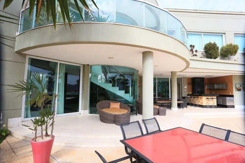 Casa Espetacular, 5 Suítes, Piscina, Spa, Sauna, Elevador, Às Margens Da Lagoa Dos Ingleses Em Alphaville. - 776