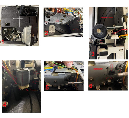 Kit De Reparación Para Proyector Kodak Carousel Slide Con Mo