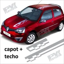 Comprar Calco Franja Clio Mio Gt Renault De Capot + Techo - Ploteoya