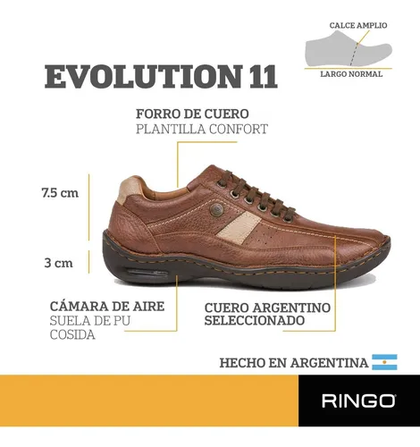 Zapatillas de cuero hombre ringo new arrivals