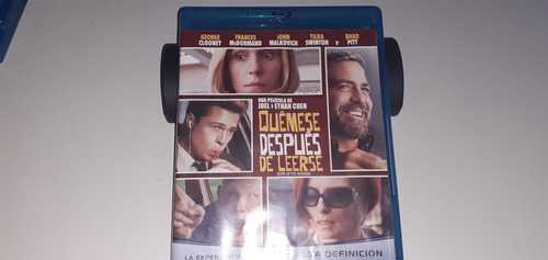 Quémese Después De Leerse Blu-ray  De Joel Y Ethan Coen...!!