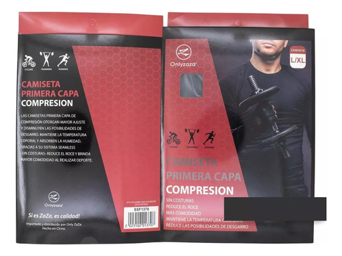 Polera Primera Capa Compresión Sin Costuras