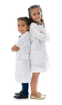 Comprar Batas Para Laboratorio Niña Niño Marca Zizoi Talla 2 A La 12