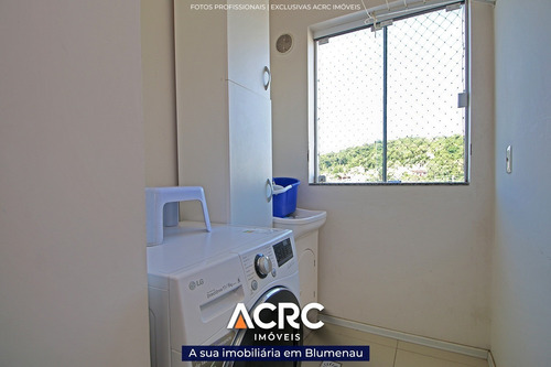 Imagem 10 de 14 de Acrc Imóveis - Apartamento Semimobiliado Com Sacada E Churrasqueira Para Venda No Bairro Fortaleza - Ap04322 - 69355089