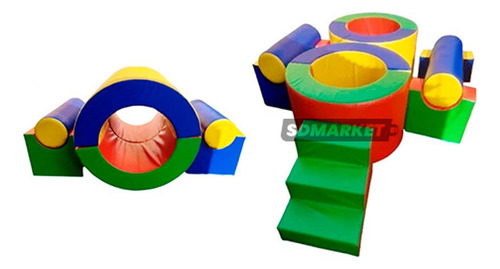 Circuito Sensorial De Motricidad Y Equilibrio Set 12 Piezas