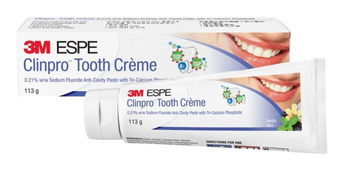 Clinpro Tooth Creme 3m Espe 113 Grs 0.21% Naf (950 Ppm) Tcp