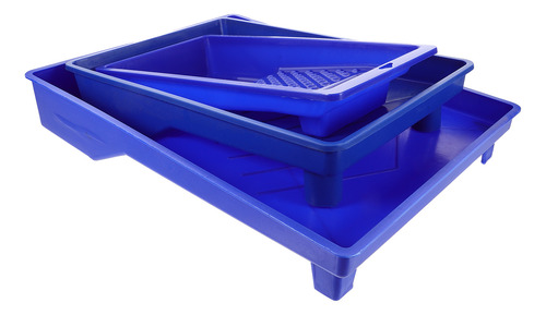 Recipiente De Plástico Para Llenar Bandejas De Pintura, 3 Un