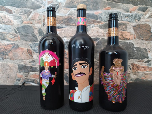 Imagen 5 de 5 de Botella Artesanal De Oaxaca