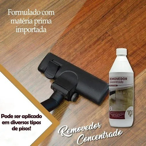 Removedor De Cera Pisos De Madeira Laminado W&w 1 Lt Tacos