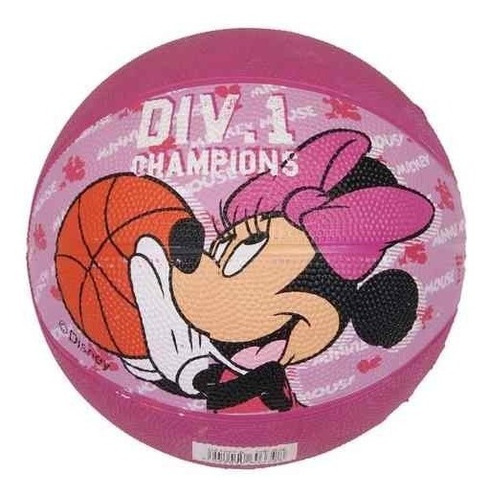 Pelota De Basquet Infantil Disney Mickey Minnie Numero 3