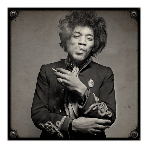 #43 - Cuadro Decorativo Vintage / Jimi Hendrix