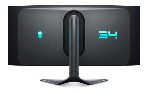 Monitor Gamer Curvo Alienware Qd-oled De 34- Aw3423dwf Preto