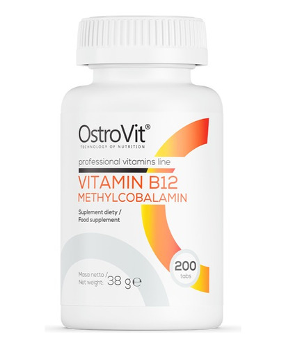 Vitamina B12 Metilcobalamina - 200tbs - Ostrovit