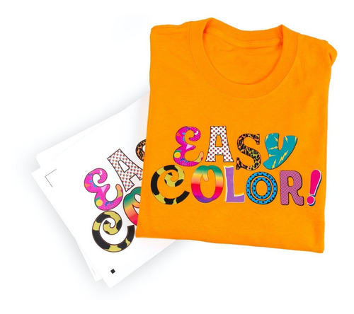 25 Hojas Vinil Textil Imprimible Inkjet Siser Easycolor Dtv Color Blanco
