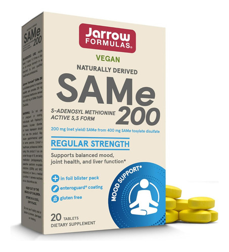 Same 200 Jarrow Formulas 20 Tabletas