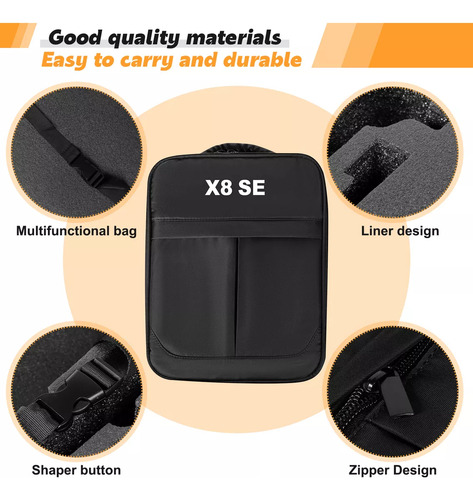 Bolsa De Mão De Armazenamento De Pele Dura Para Fimi X8 Se