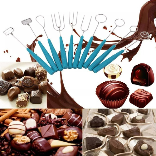 Imagen 8 de 8 de Set De Herramientas Para Bricolaje De Chocolate 10 Unidades