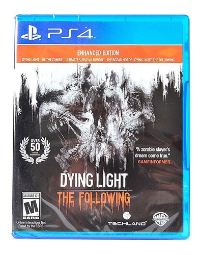 Dying Light Enhanced Edition Ps4 Nuevo Sellado Fisico