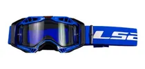 Comprar Antiparras Motocross Mx Ls2 Aura Lente Transparente Armazón Azul Talle Único