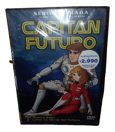 Capitán Futuro Dvd Vol 5 Serie Animada 