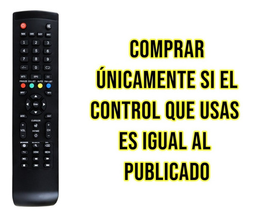 Imagen 3 de 6 de Control Polaroid Para Atvio Smart Cursor Ptv50174kiled Atv40
