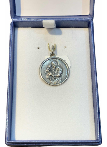 Medalla San Cayetano 2 Cm. Plata 925. San Cayetano. Tuset.