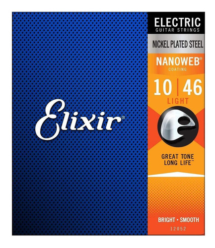 Encordado De Guitarra Electrica Elixir 12052 Light