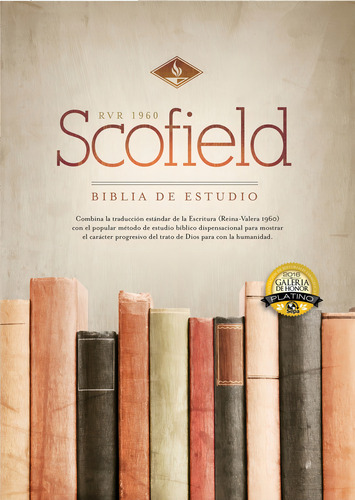 Biblia Rv60 De Estudio Scofield Sim Piel Verde Café Índice