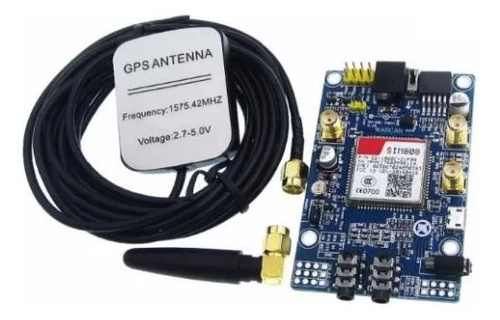 Megatronica Sim808 Gsm Gprs Gps Con Antena Gps