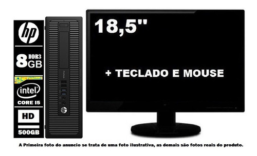 Computador Hp Prodesk 600 G1 Core I5 4590 8gb 500gb