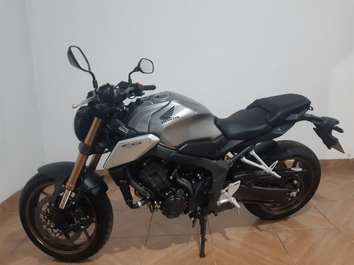 Imagem 5 de 10 de Honda Cb 650 R Abs 2021 Prata
