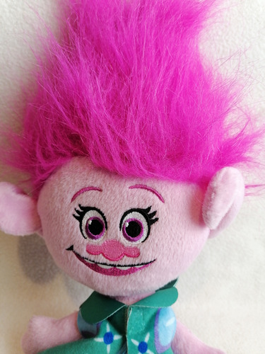 Peluche Original Poppy Trolls Dreamsworks Hasbro Habla 35cm (Usado)
