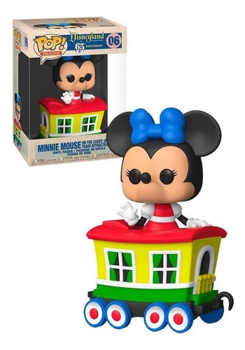 Funko Pop Minnie Mouse En Tren Exclusivo 65 Aniversario