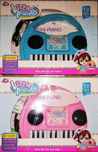 Imagen 3 de 3 de Piano Musical Bebe Sonajero Luces Sonido Incluye Pilas Jugue
