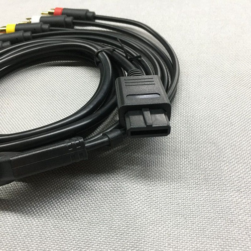 Cable Rgb/rgbs Compuesto Para Videoconsolas N64 Sfc Snes Ngc