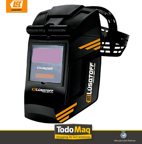 Imagen 5 de 8 de Soldadora Inverter Iron + Máscara + Escuadra Mag X 2u. Kit