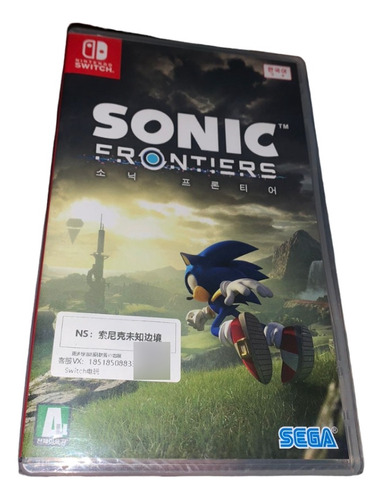 Sonic Frontiers  Edition Sega Nintendo Switch Físico