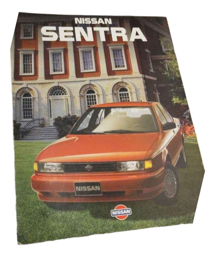 Catálogo Folleto Nissan V16 Sentra B13 1996 Impreso México