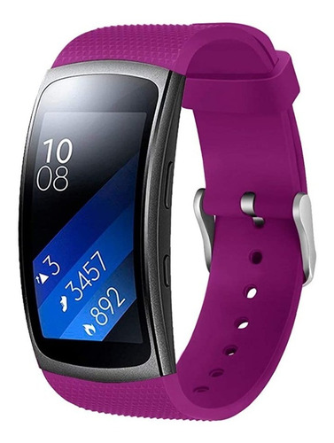 Malla Reloj Silicona Gear Fit 2 Gear Fit 2 Pro Watch Violeta