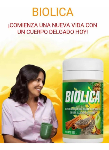 Imagen 2 de 2 de Adelgazante 100% Natural, Biolica 100gr