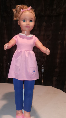 Muñeca Uneeda Doll Camina Conmigo Con Otra De Regalo (Usado)