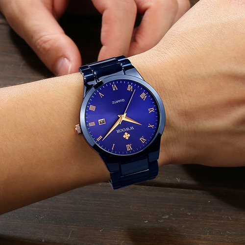 Relojes De Cuarzo Con Calendario Analógico Wwoor