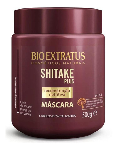 Bio Extratus Shitake Plus Máscara 500gr