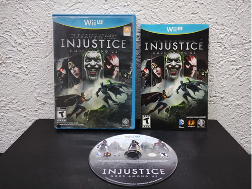 Injustice: Gods Among Us Para Wii U Detalle En Caja Original