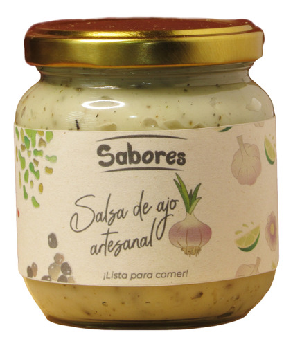 Salsa De Ajo Artesanal -untable - g a $90